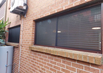 Security Grille Colour Brown #1